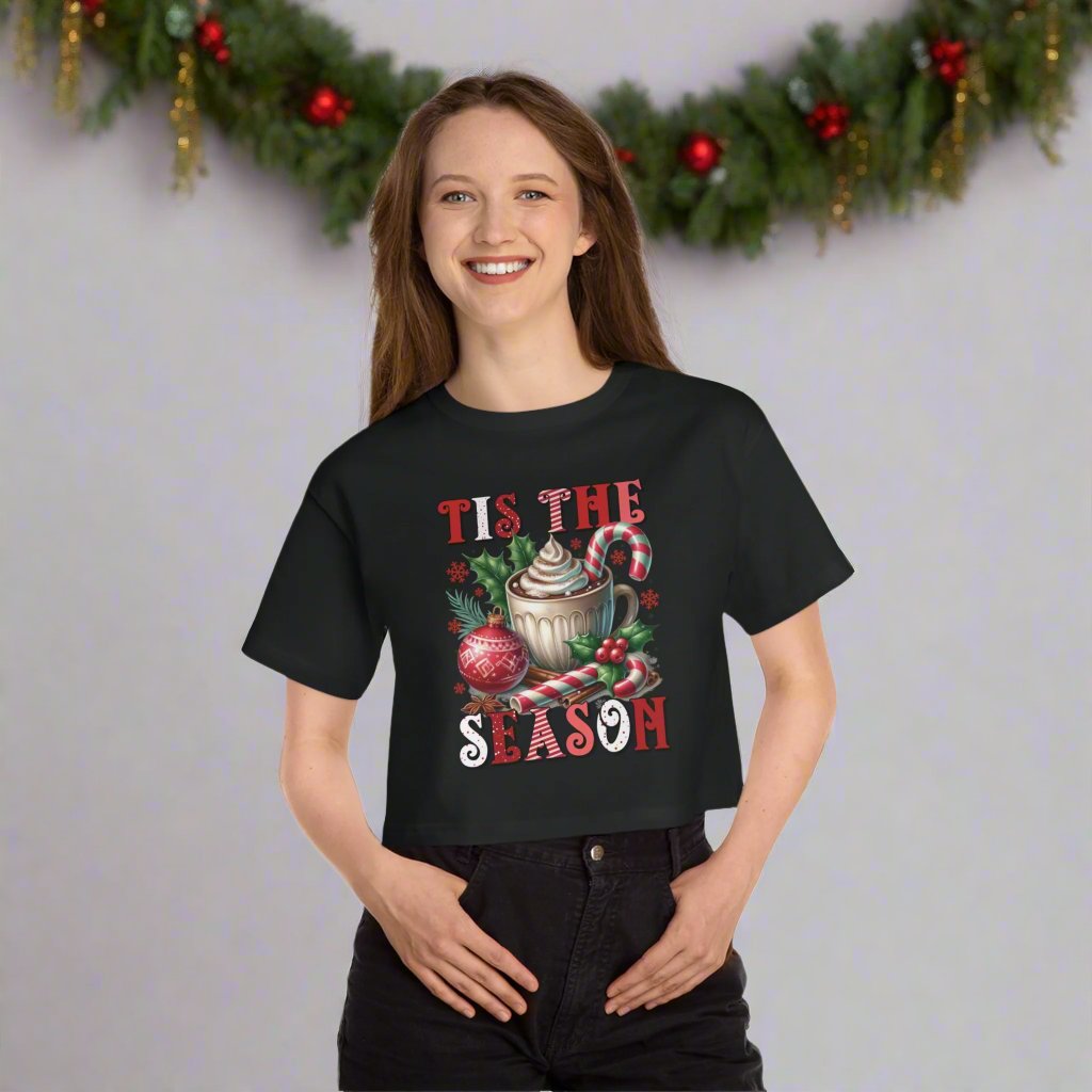 OMNI™ Tis The Season Champion Women's Heritage Cropped T-Shirt