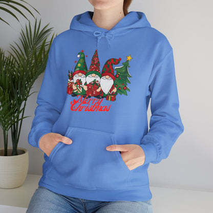 OMNI™ Merry Christmas Garden Gnomes Unisex Heavy Blend Hoodie