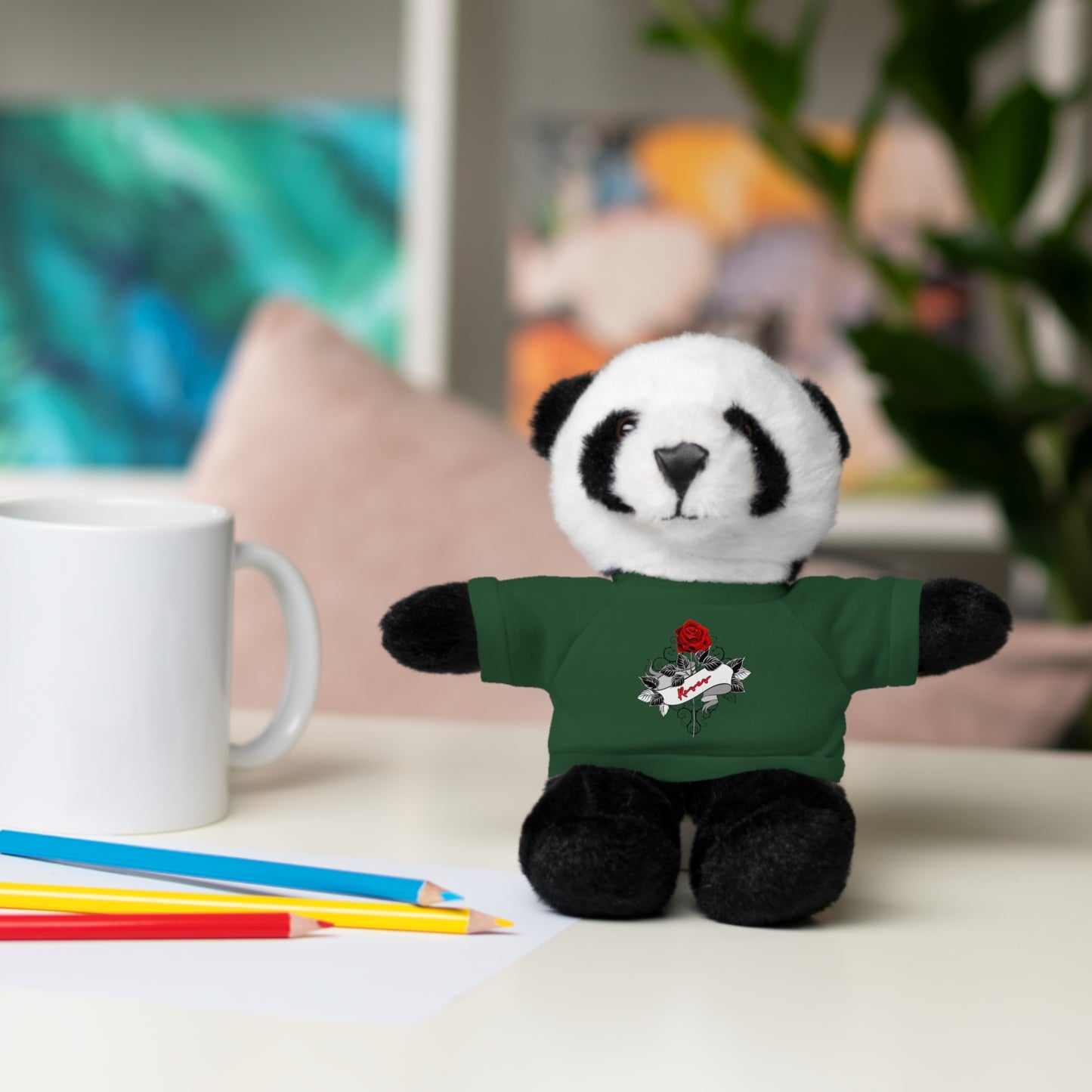 OMNI™ Roses Stuffed Animals with T-Shirt