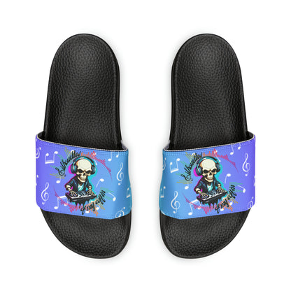 OMNI™ Silhouettes Of My Coffin Women's PU Slide Sandals (2nd Edition)
