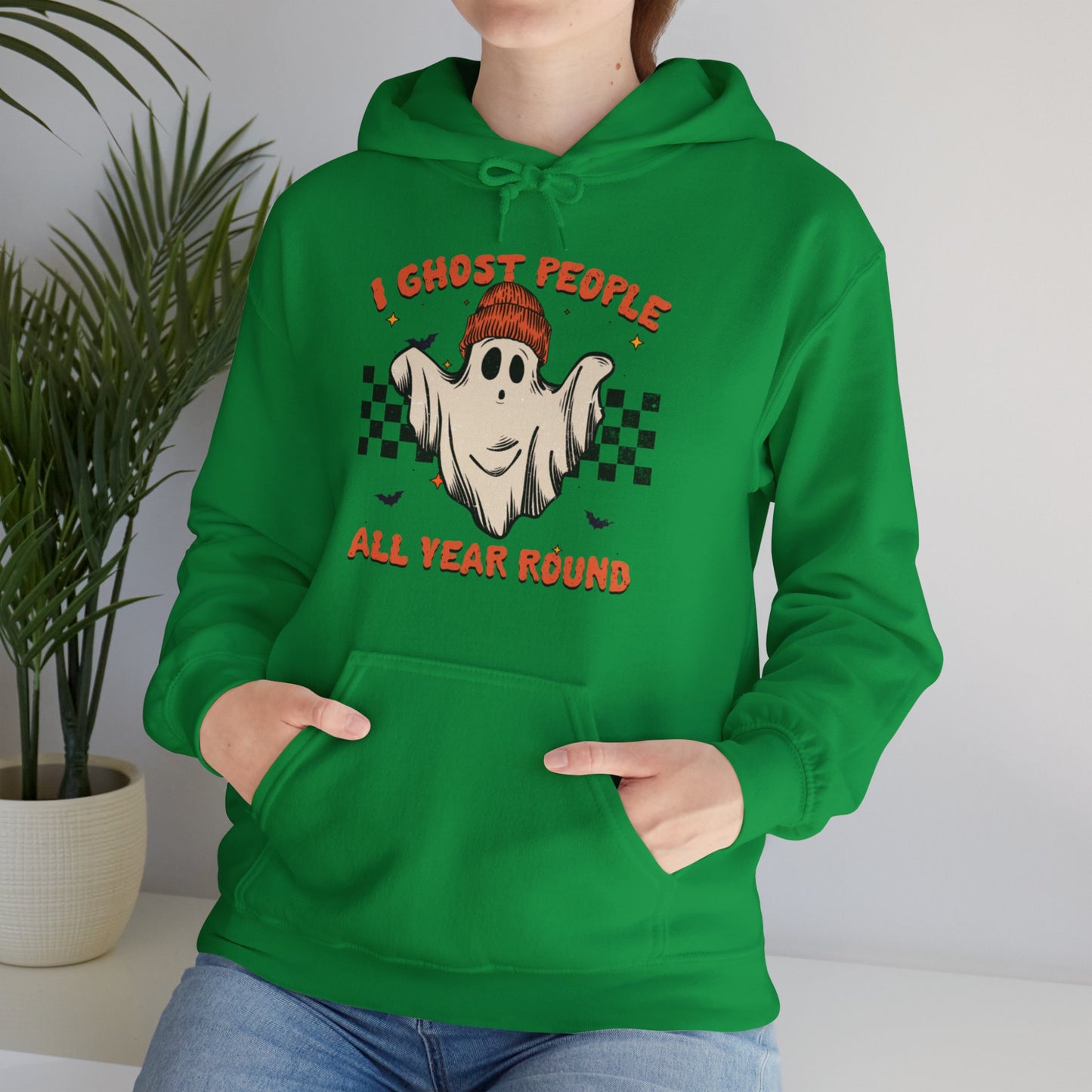 OMNI™ I Ghost People All Year Round Unisex Heavy Blend Hoodie