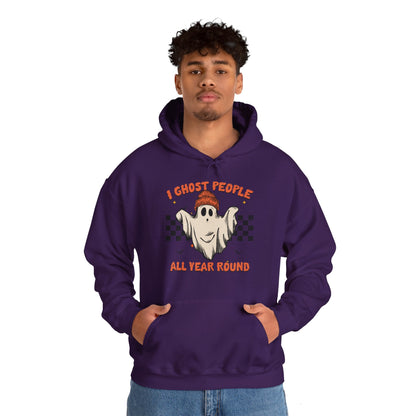 OMNI™ I Ghost People All Year Round Unisex Heavy Blend Hoodie