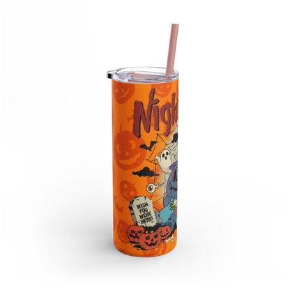 OMNI™ Nightmare On Main Street Maars Maker Skinny Matte Tumbler