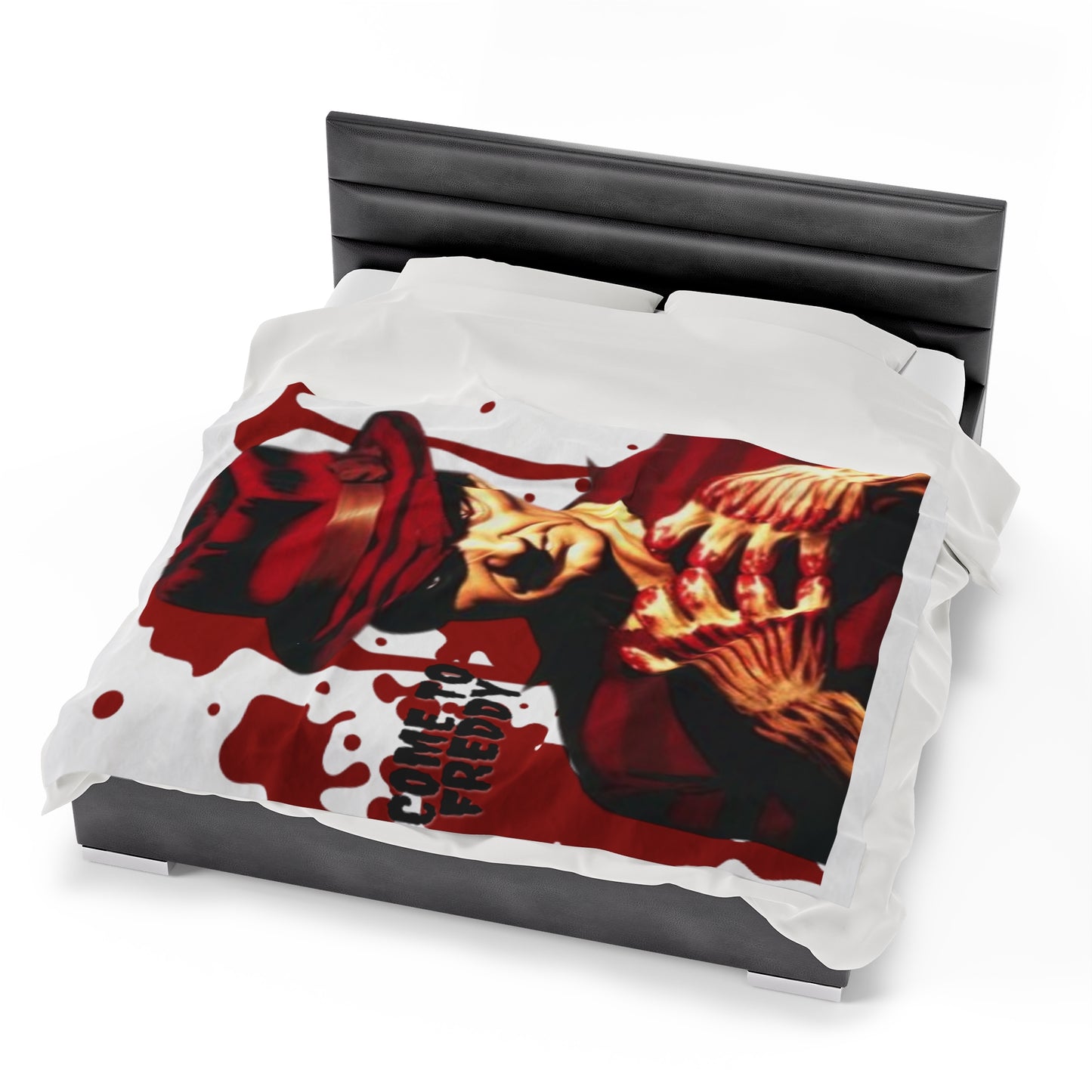 OMNI™ Freddy Krueger Design Velveteen Plush Blanket