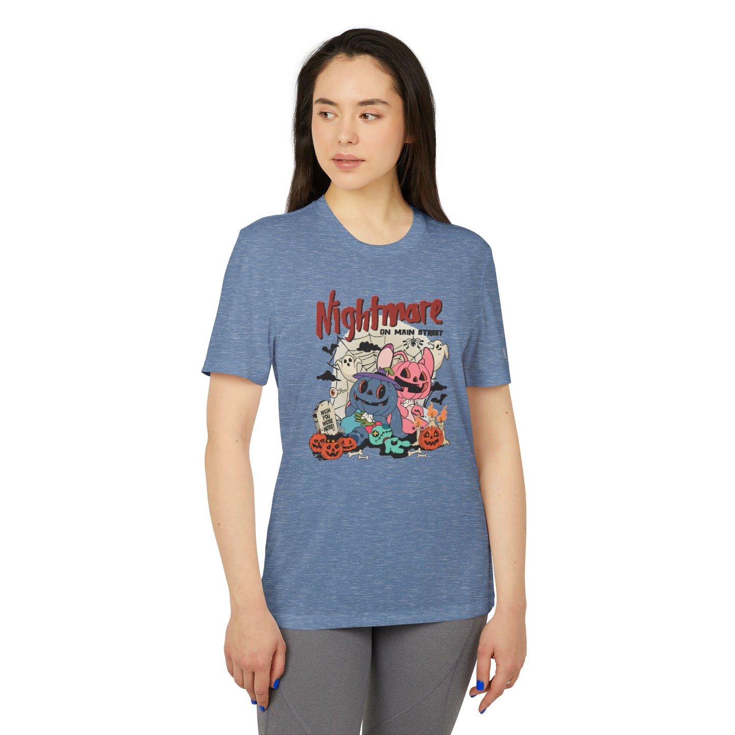 OMNI™ Nightmare On Main Street Adidas Unisex Sport T-shirt