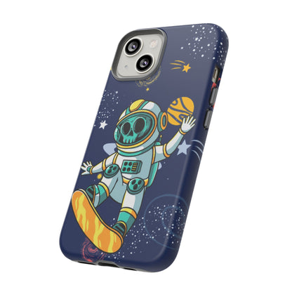 OMNI™ Skeleton Astronaut Space Surfer Double Layered Phone Case