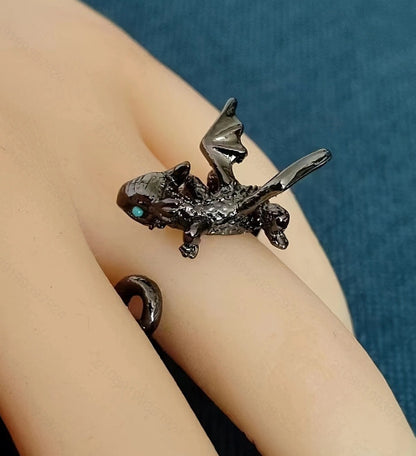 OMNI™ Little Flying Dragon Index Finger Ring