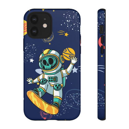 OMNI™ Skeleton Astronaut Space Surfer Double Layered Phone Case