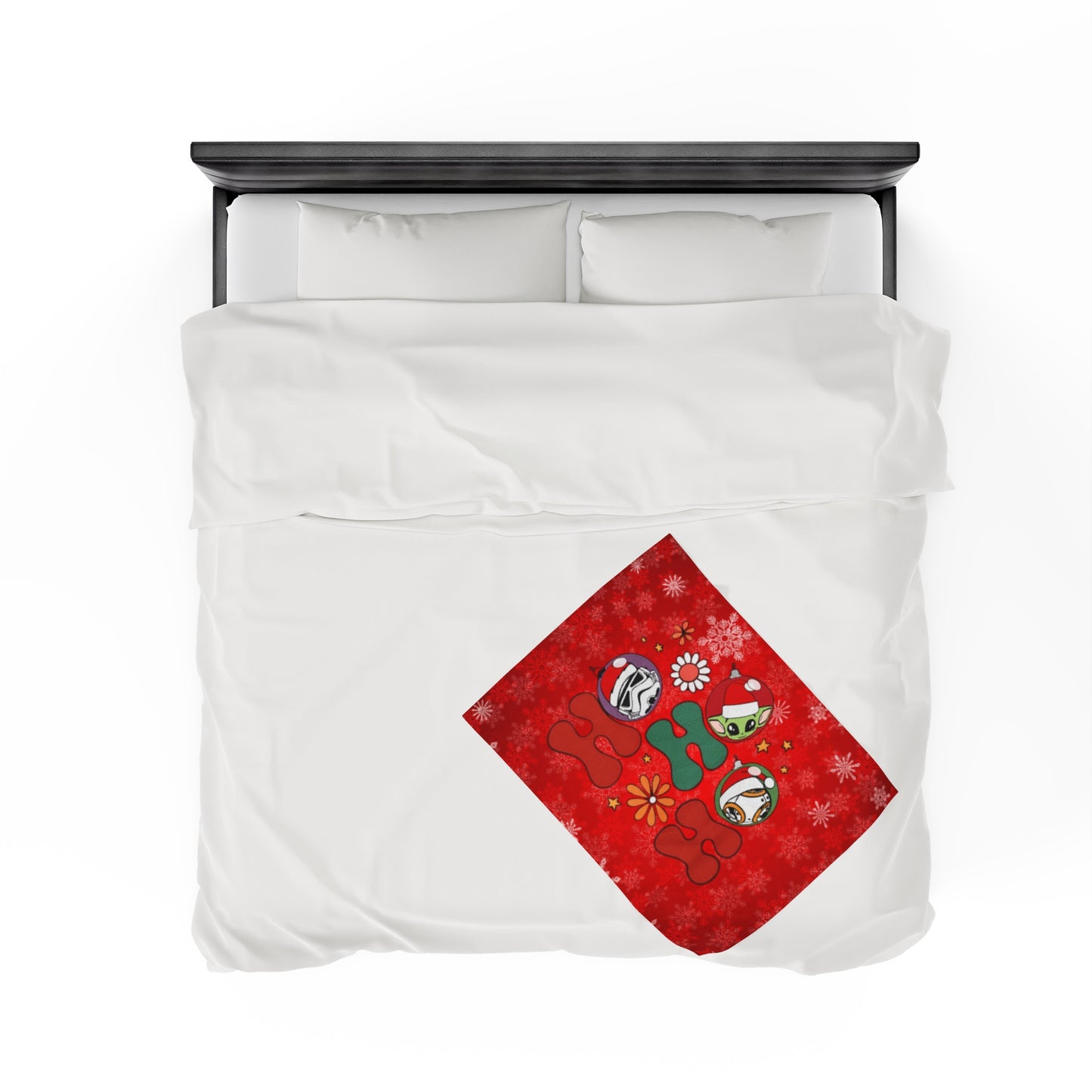 OMNI™ HO! HO! HO! Star Wars Christmas Themed Velveteen Plush Blanket