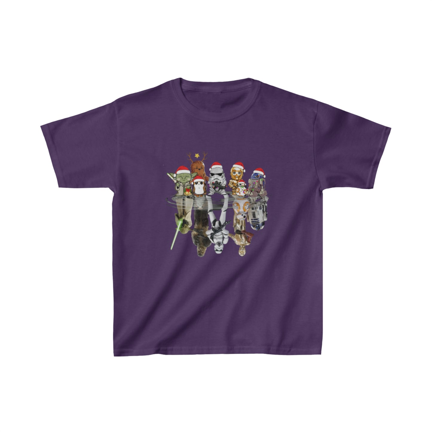 OMNI™ Star Wars Christmas Themed Kids Heavy Cotton T-Shirt