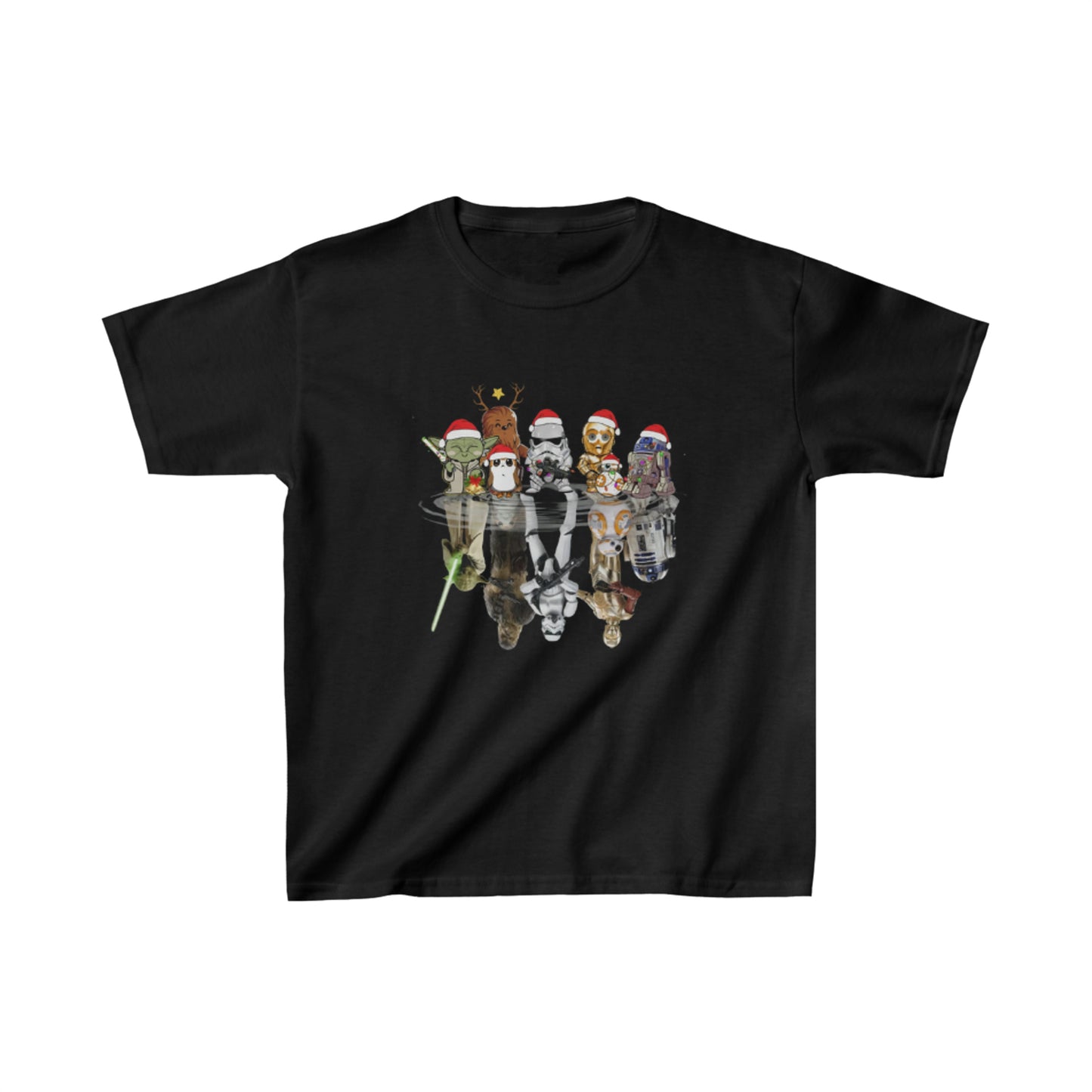 OMNI™ Star Wars Christmas Themed Kids Heavy Cotton T-Shirt