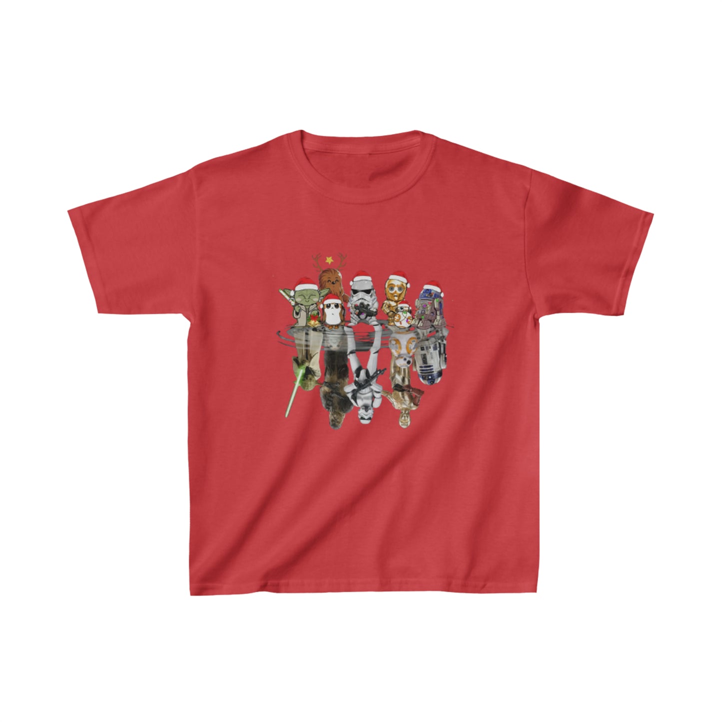 OMNI™ Star Wars Christmas Themed Kids Heavy Cotton T-Shirt