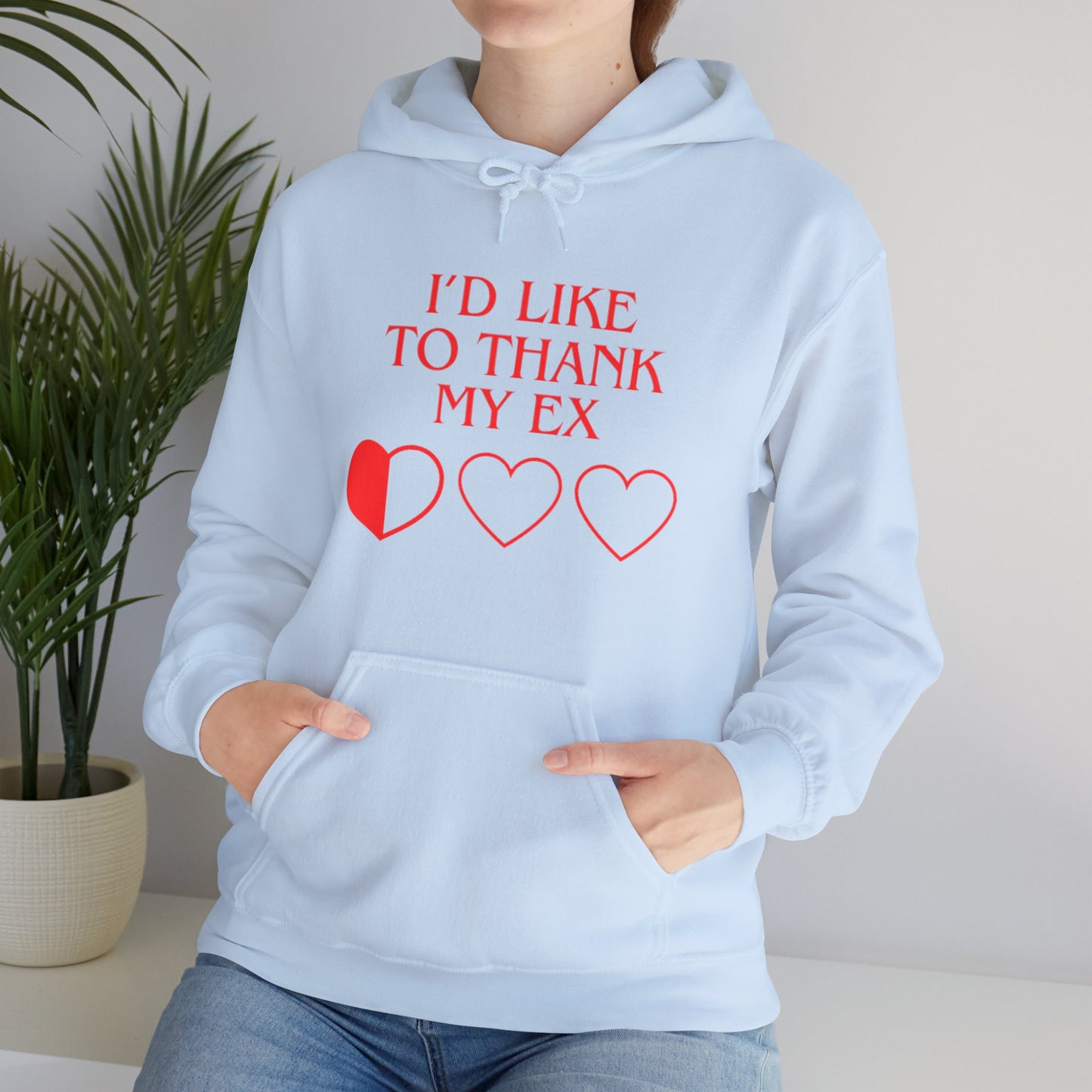 OMNI™ I'D Like To Thank My Ex Unisex Heavy Blend Hoodie