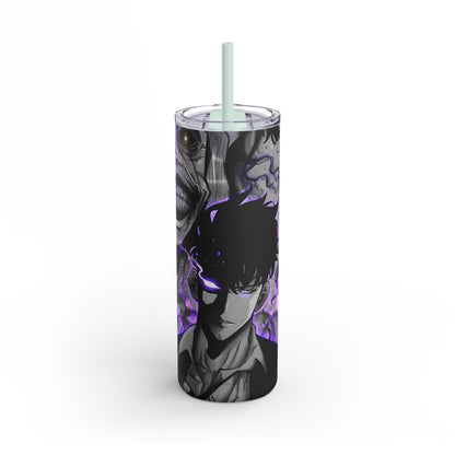 OMNI™ Solo Leveling Shadow Monarch Skinny Matte Tumbler
