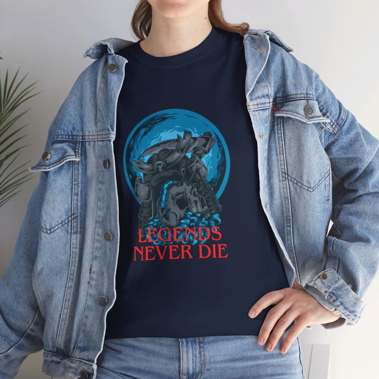 OMNI™ Legends Never Die Unisex Heavy Cotton T-Shirt