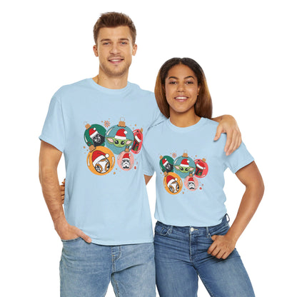 OMNI™ Star Wars Christmas Themed Unisex Heavy Cotton T-Shirt