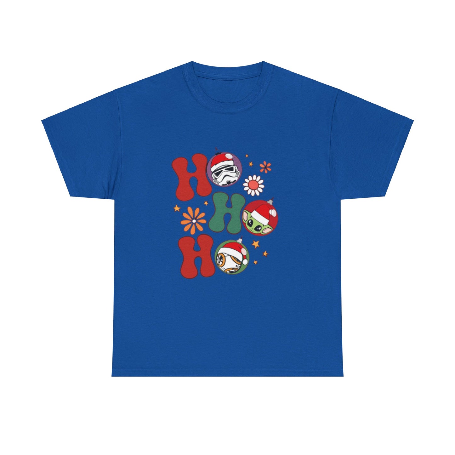 OMNI™ HO! HO! HO! Star Wars Christmas Themed Unisex Heavy Cotton T-Shirt