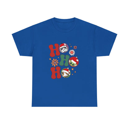 OMNI™ HO! HO! HO! Star Wars Christmas Themed Unisex Heavy Cotton T-Shirt