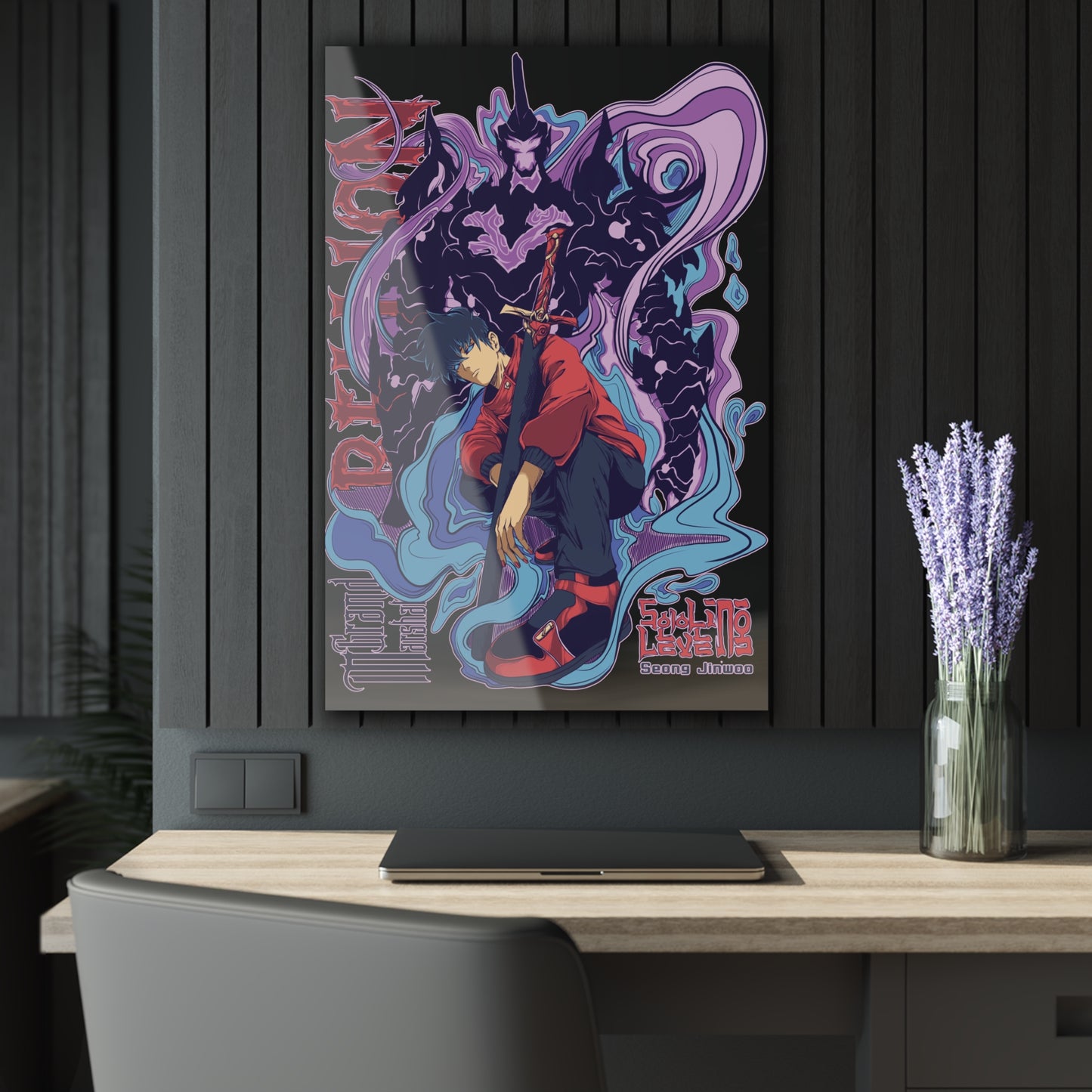 OMNI™ Solo Leveling Sung Dripwoo Acrylic Print