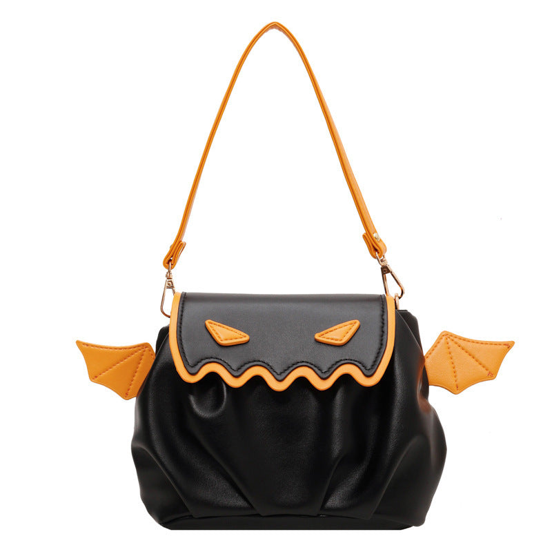 OMNI™ Halloween Pumpkin Bat Handbag