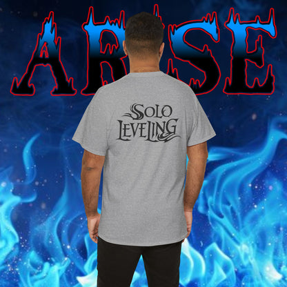OMNI™ Solo Leveling Chibi Iron Unisex Heavy Cotton T-Shirt