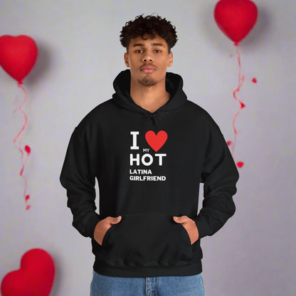 OMNI™ I Love My Hot Latina Girlfriend Men's Heavy Blend Hoodie