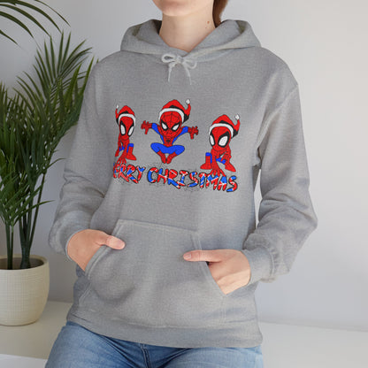 OMNI™ Spider-man Christmas Themed Unisex Heavy Blend Hoodie