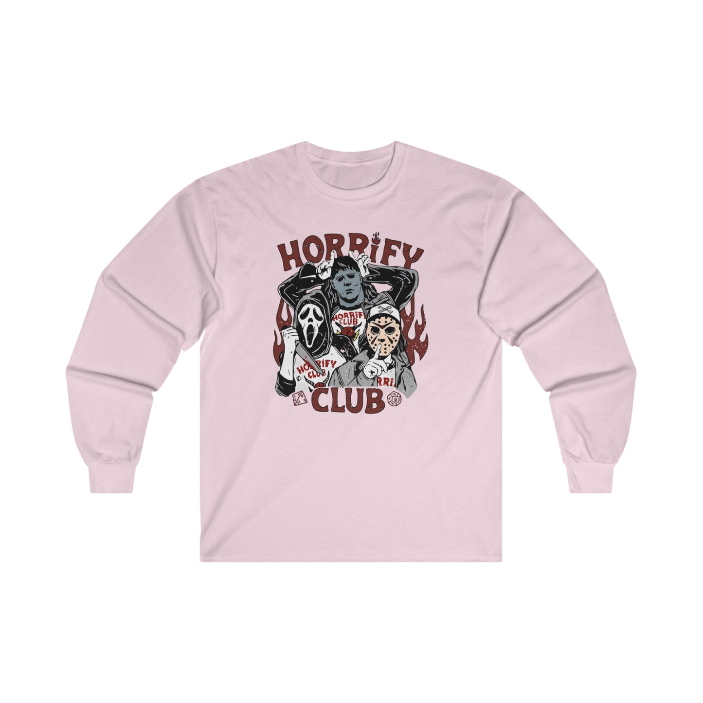 OMNI™ Horrify Club Unisex Ultra Cotton Unisex Long Sleeve T-Shirt