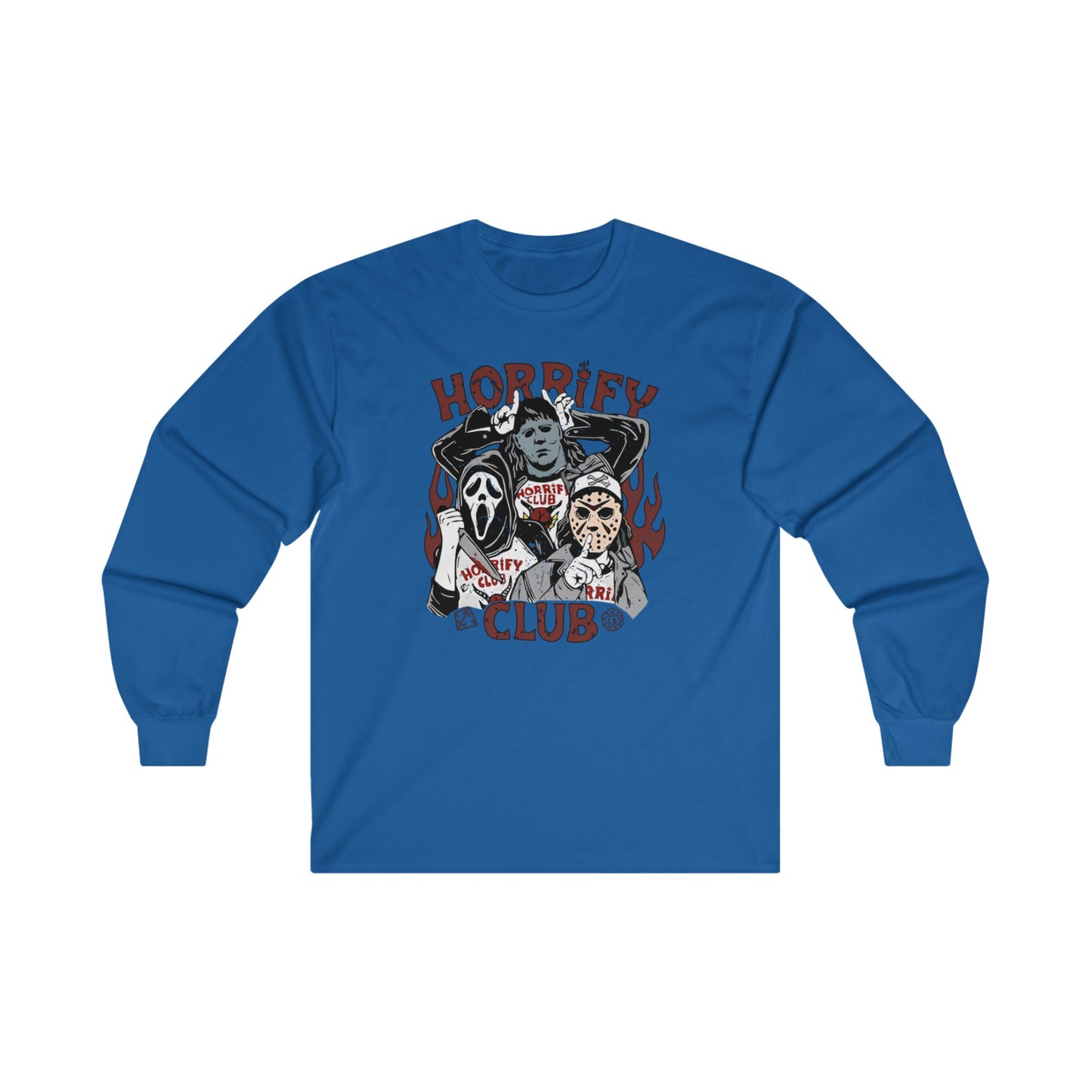 OMNI™ Horrify Club Unisex Ultra Cotton Unisex Long Sleeve T-Shirt