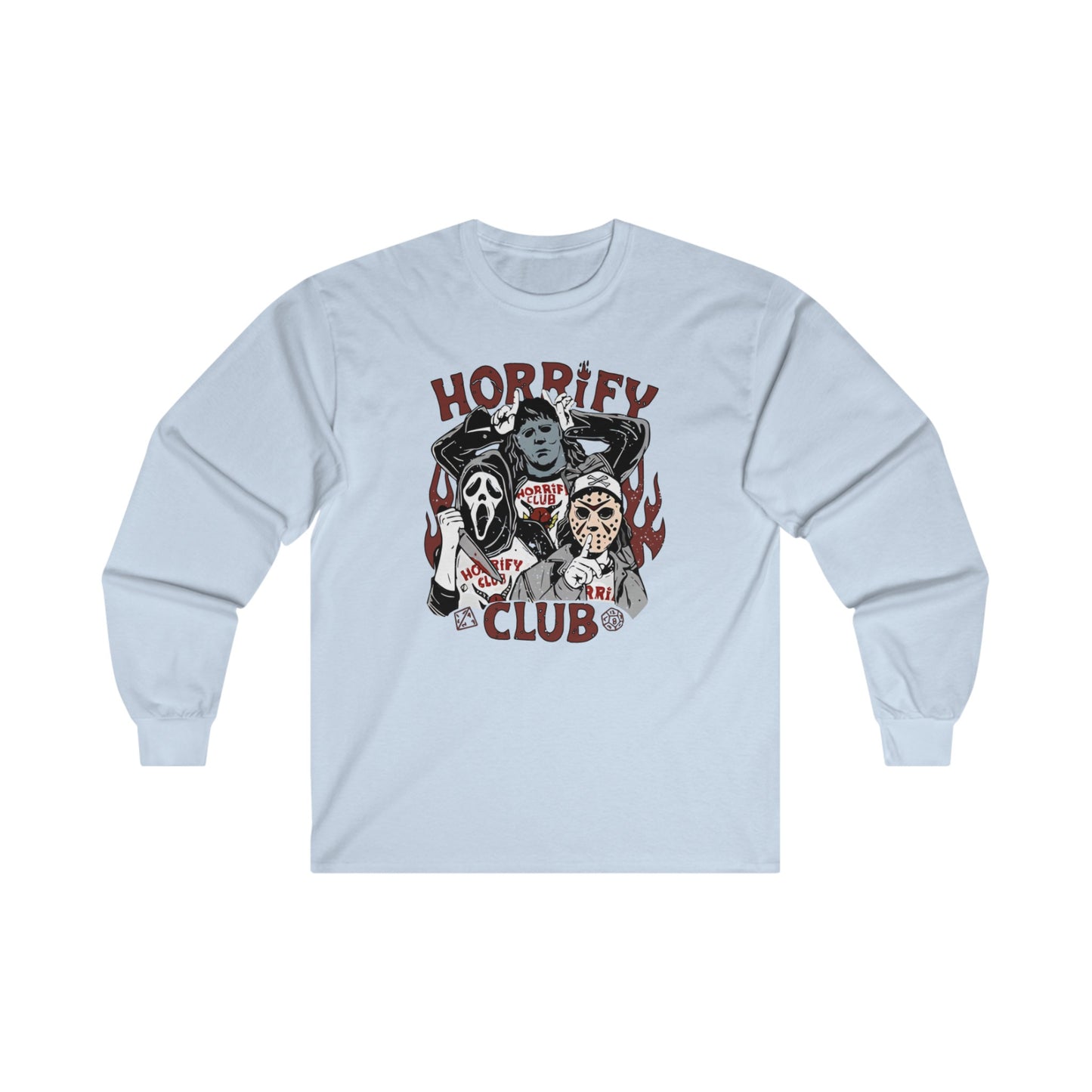 OMNI™ Horrify Club Unisex Ultra Cotton Unisex Long Sleeve T-Shirt