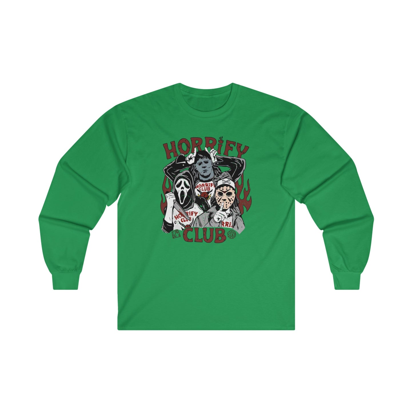 OMNI™ Horrify Club Unisex Ultra Cotton Unisex Long Sleeve T-Shirt