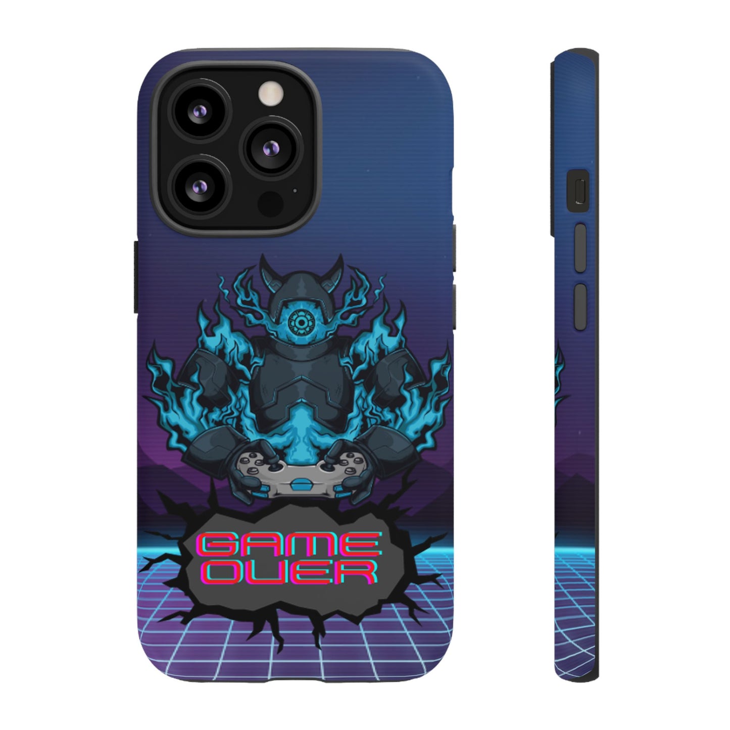 OMNI™ Game Over Gaming Background Double Layered Phone Case