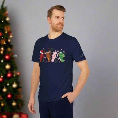 OMNI™ Christmas Tumbler Adidas Unisex Sport T-Shirt