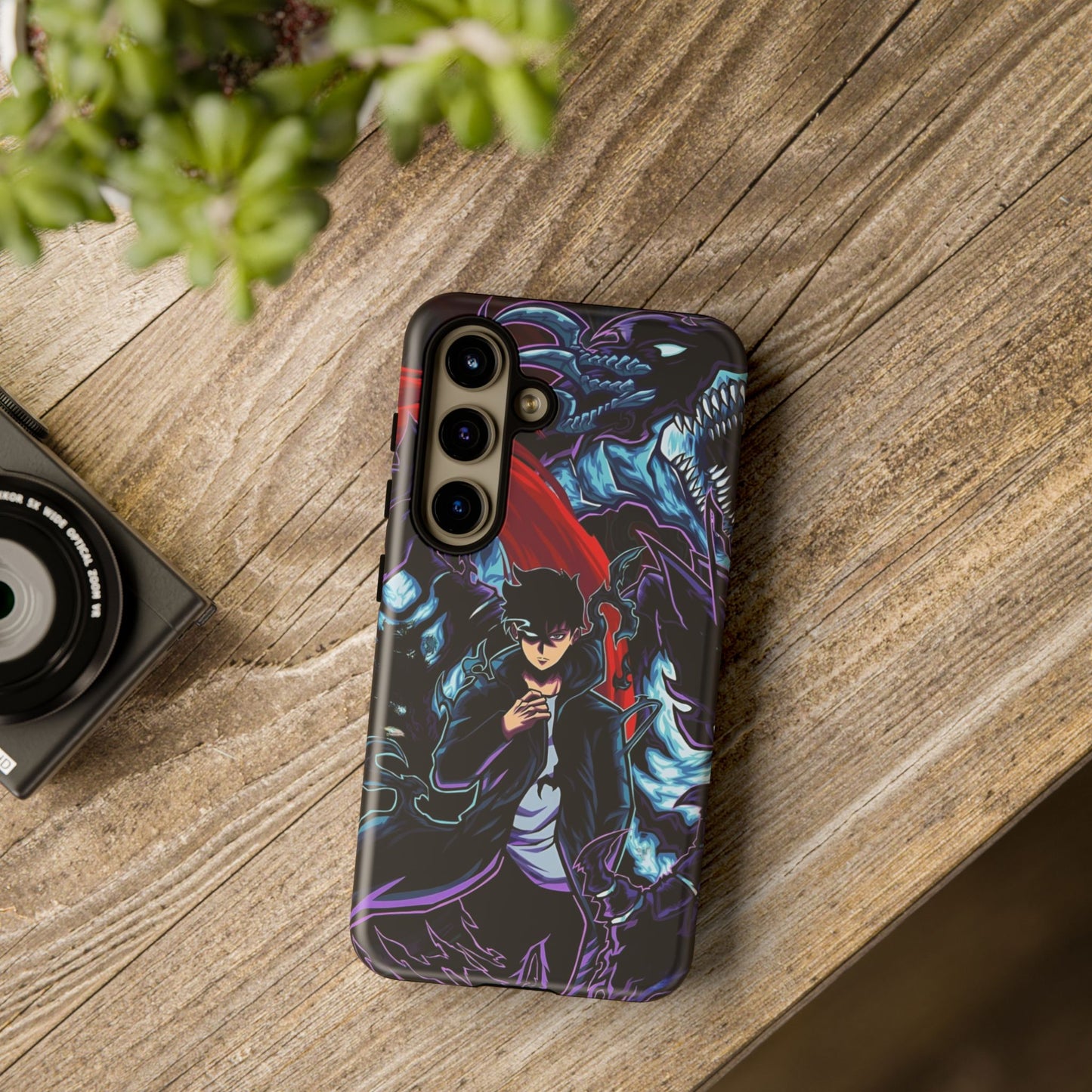 OMNI™ Solo Leveling (Sung Jin Woo and Kamish) Double Layered Phone Cases