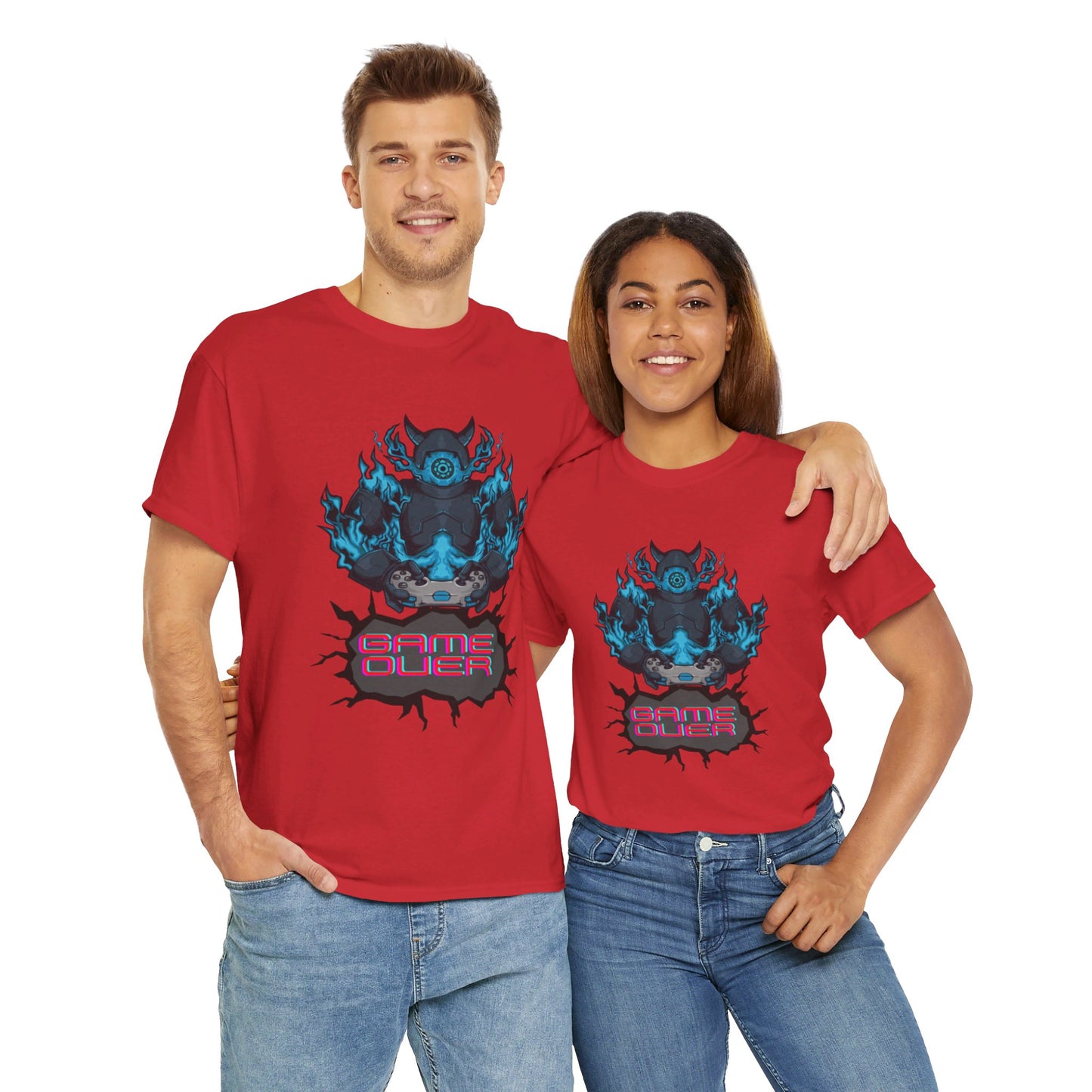 OMNI™ Game Over Unisex Heavy Cotton T-Shirt