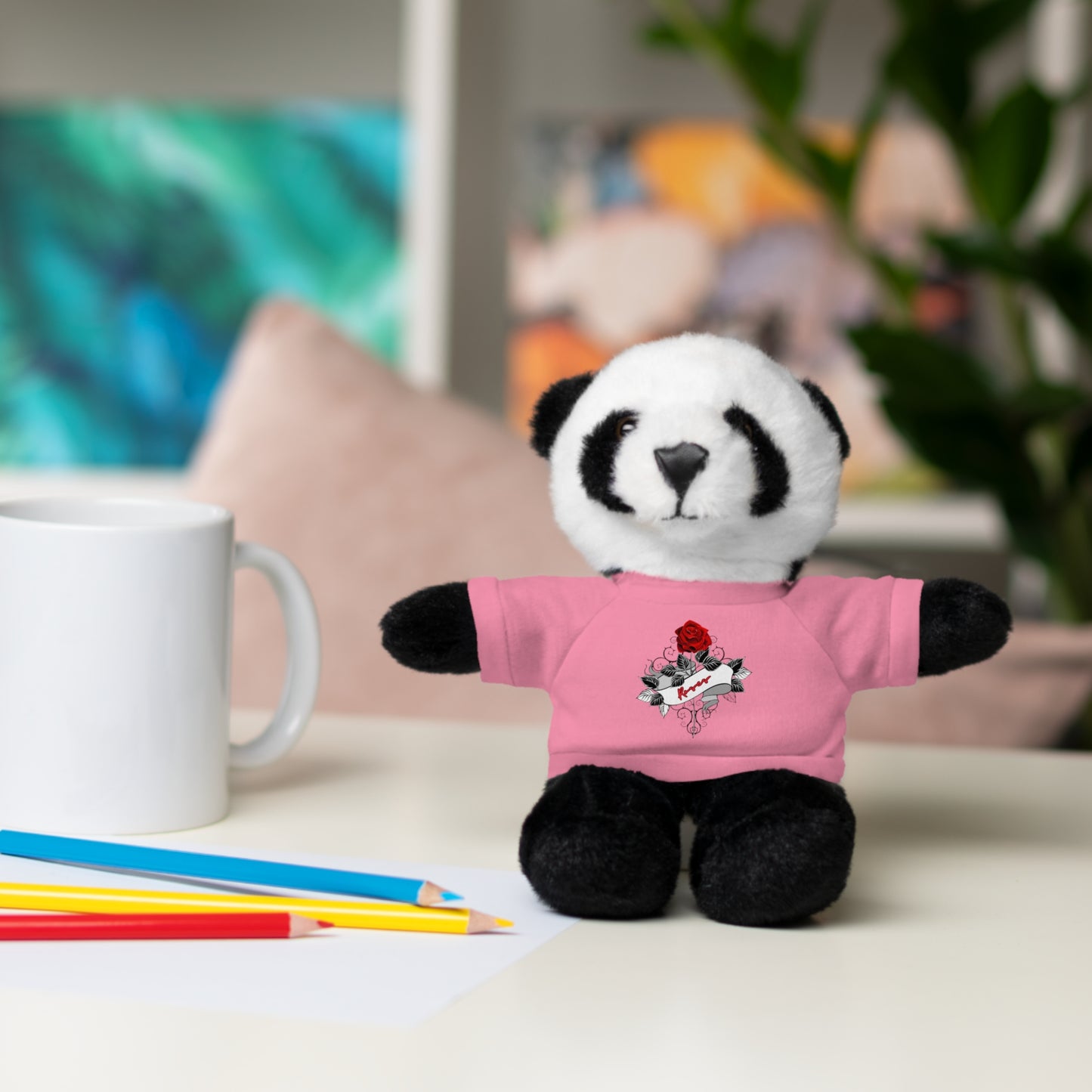 OMNI™ Roses Stuffed Animals with T-Shirt