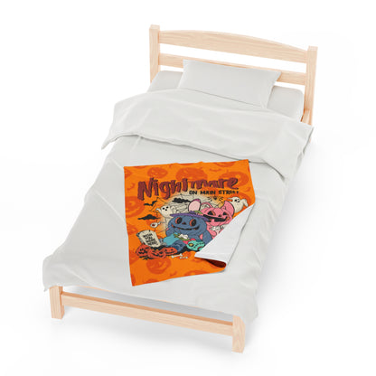 OMNI™ Nightmare On Main Street Velveteen Plush Blanket