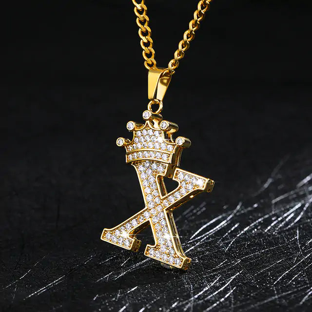 OMNI™ Zircon Alphabet Necklace