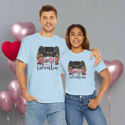 OMNI™ Gaming Is My Valentine Unisex Heavy Cotton T-Shirt