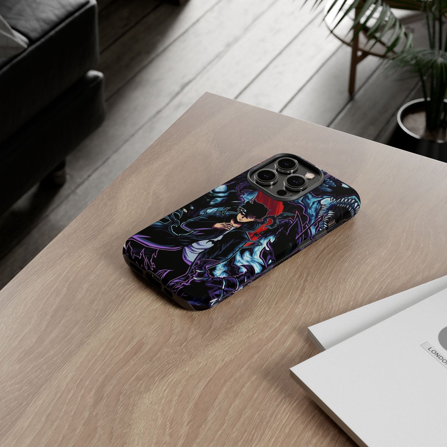 OMNI™ Solo Leveling (Sung Jin Woo and Kamish) Double Layered Phone Cases