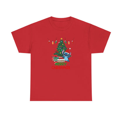 OMNI™ Stitch Christmas Themed Unisex Heavy Cotton T-Shirt