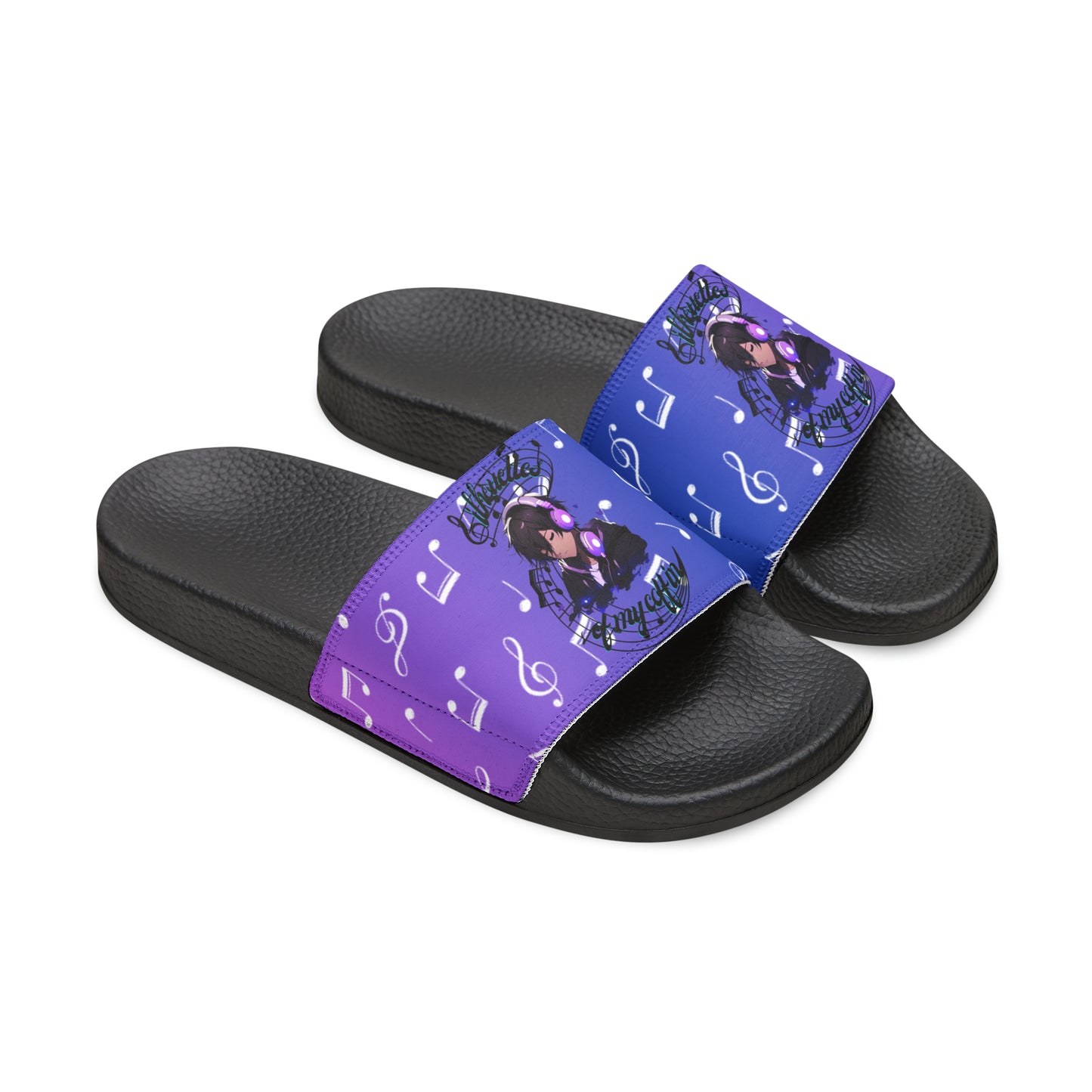 OMNI™ Silhouettes Of My Coffin Men's PU Slide Sandals