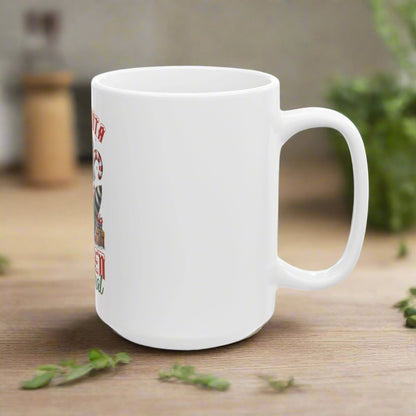 OMNI™ Sorry Santa I've Been Feral Ceramic Mug