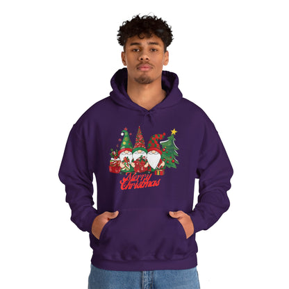OMNI™ Merry Christmas Garden Gnomes Unisex Heavy Blend Hoodie
