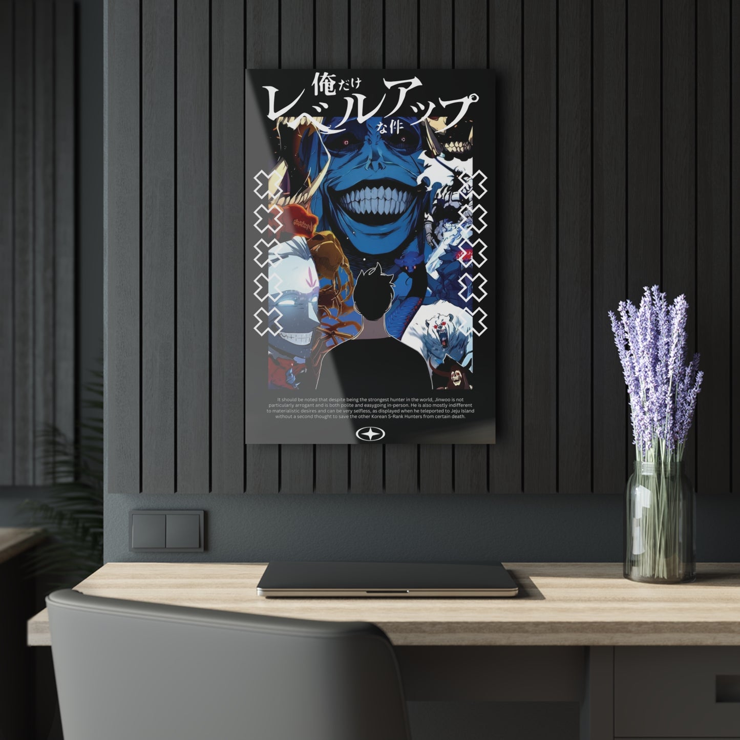 OMNI™ Solo Leveling Sung Jin-Woo vs Statue of God Acrylic Print