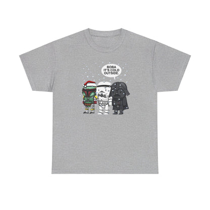 OMNI™ Star Wars Darth Vader Trio Christmas Themed Unisex Heavy Cotton T-Shirt