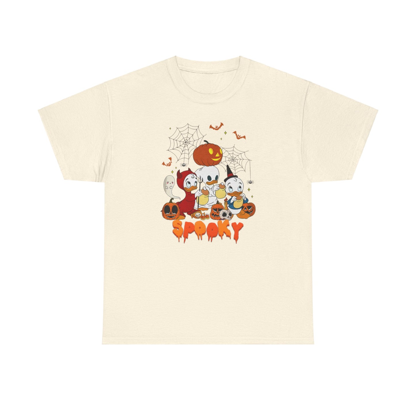 OMNI™ Spooky Halloween Duck Unisex Heavy Cotton T-Shirt