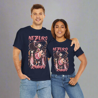 OMNI™ Demon Slayer Nezuko Kamado Unisex Heavy Cotton T-Shirt