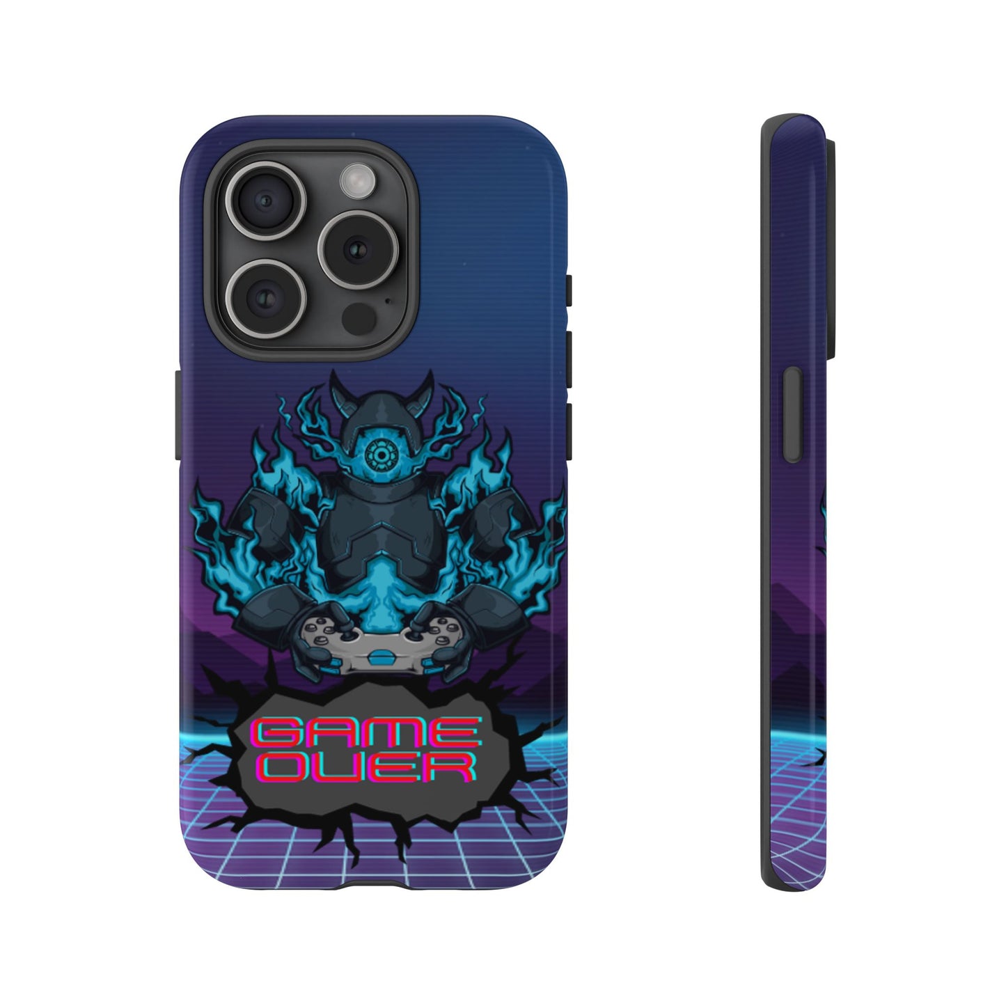 OMNI™ Game Over Gaming Background Double Layered Phone Case