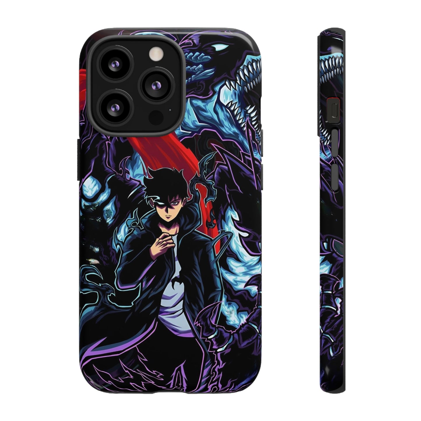 OMNI™ Solo Leveling (Sung Jin Woo and Kamish) Double Layered Phone Cases